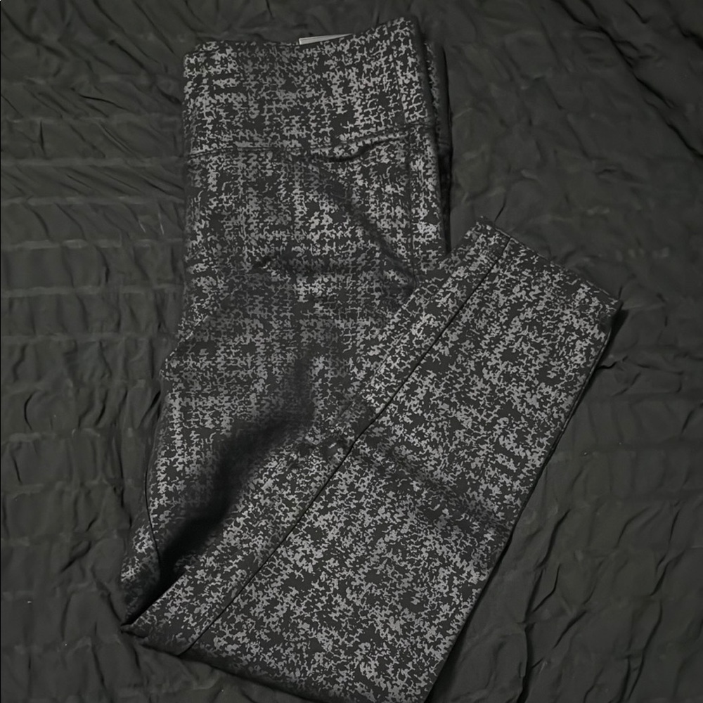 Torrid Black and Gray Patterned Pixie Pants